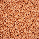11/0 Preciosa Seed Beads Light Brown Chalk Dyed Solgel #43253